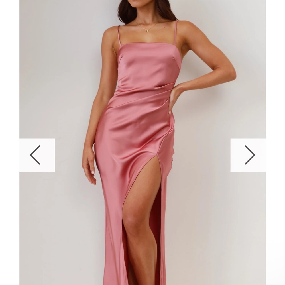 Billy J Ilana Dress in Baked Rose
